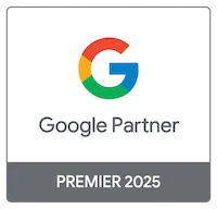 Badge de certification Google Partner